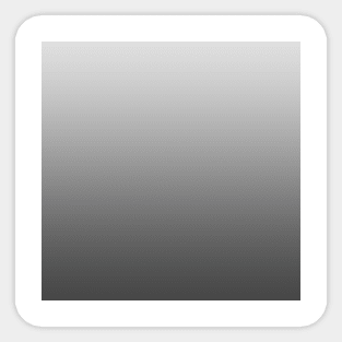 Grey Gradient - Light to Dark Sticker